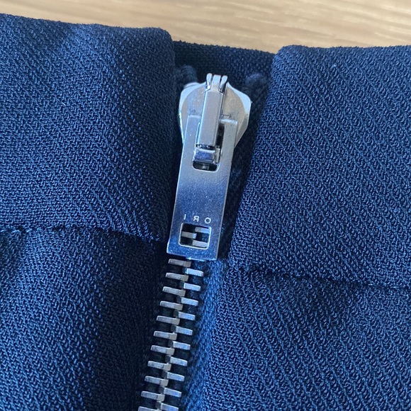 IRO Mini Skirt with Zipper Size 38 - Picture 4 of 7